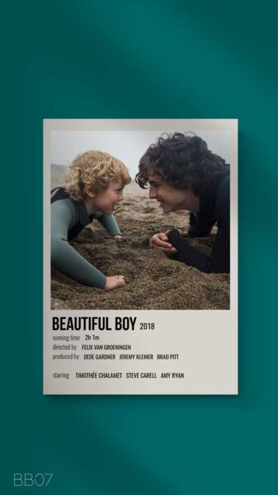 پوستر مینیمال فیلم beautiful boy