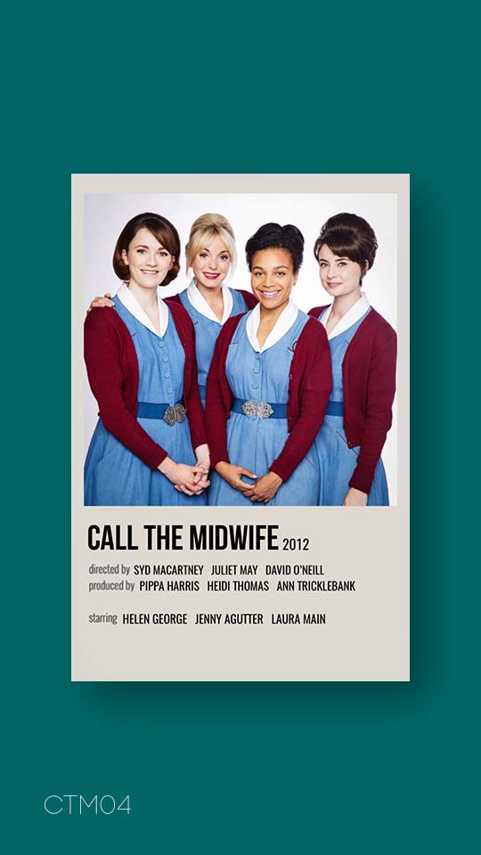 پوستر مینیمال سریال call me midwife