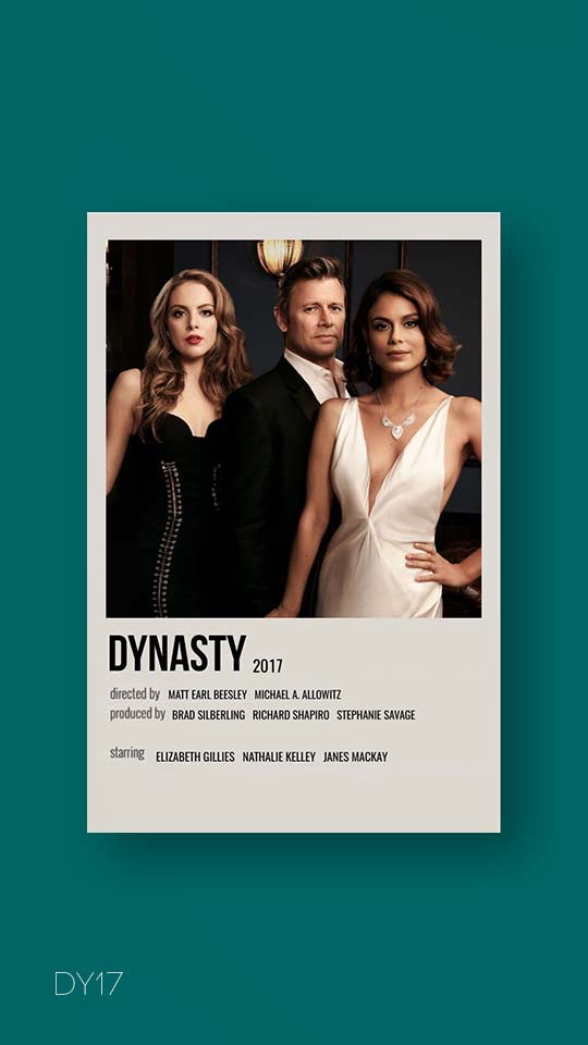 پوستر مینیمال سریال dynasty