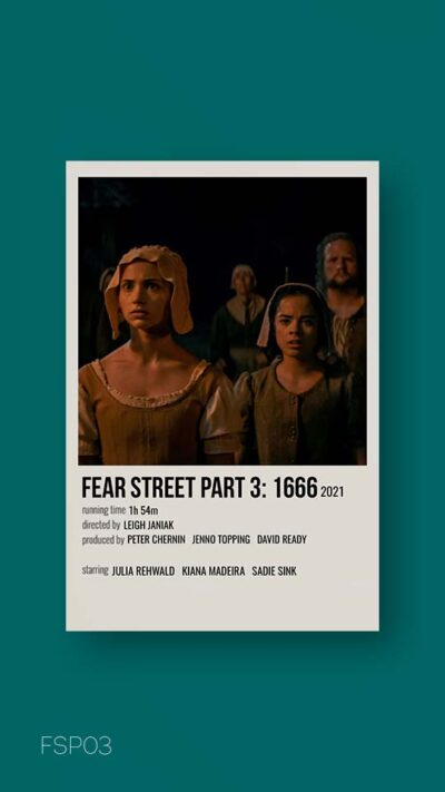 پوستر مینیمال فیلم fear street part