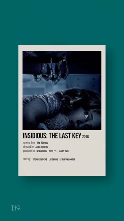 پوستر مینیمال فیلم insidious