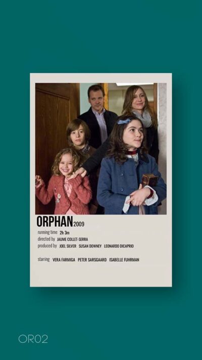 پوستر مینیمال فیلم orphan