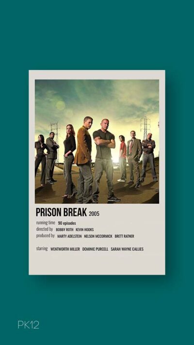پوستر مینیمال سریال prison break