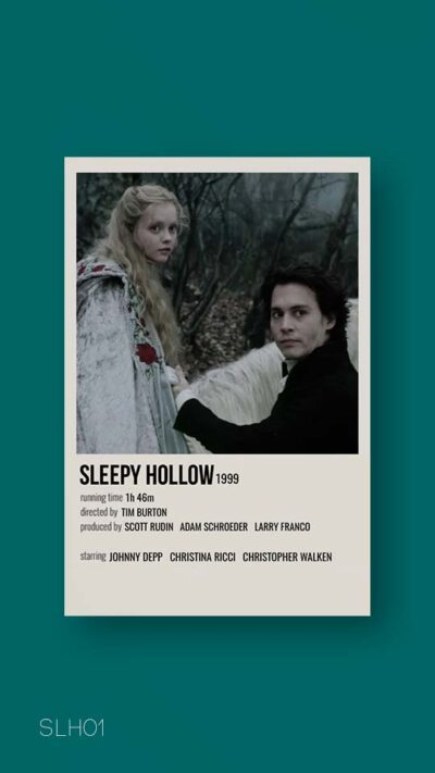 پوستر مینیمال فیلم sleepy hollow
