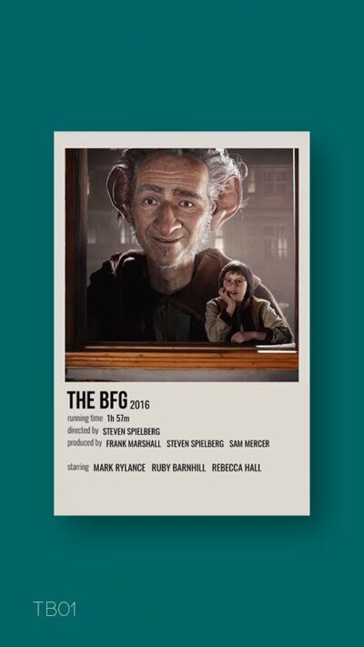 پوستر مینیمال فیلم the bfg