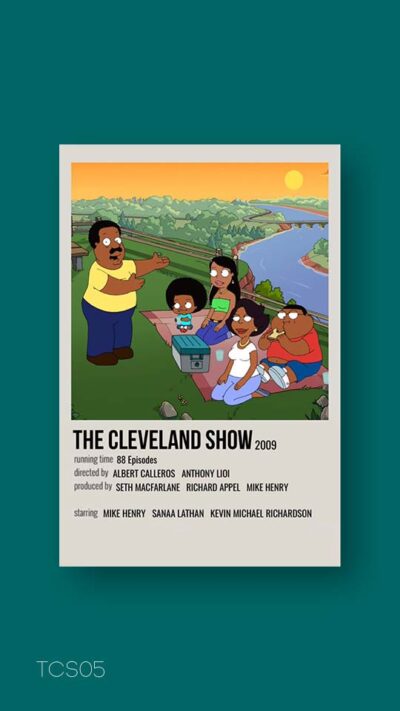 پوستر مینیمال سریال the cleveland show