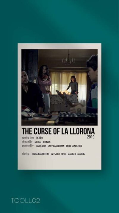 پوستر مینیمال فیلم the curse of la llorona