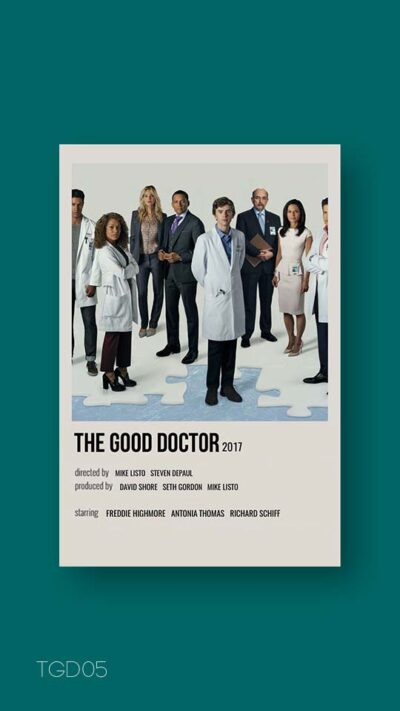 پوستر مینیمال سریال the good doctors