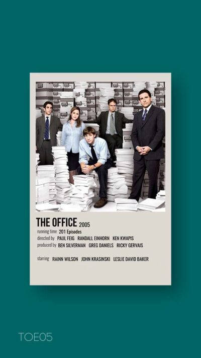 پوستر مینیمال سریال the office