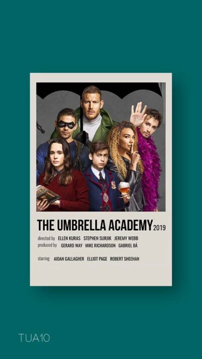 پوستر مینیمال the-umbrella-academy