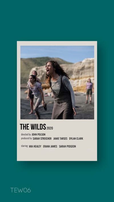 پوستر مینیمال سریال the wilds