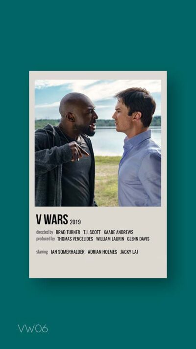 پوستر مینیمال سریال v wars