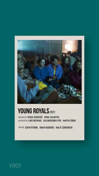 پوستر مینیمال سریال young royal